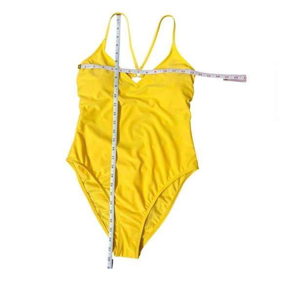 Shade & Shore Yellow One Piece Swimsuit - Picture 4 of 10
